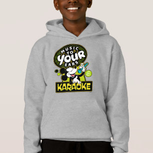 Mickey Mouse Music To Your Ears Karaoke Sign Hoodie