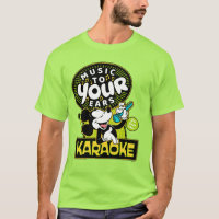 Mickey Mouse Music To Your Ears Karaoke Sign