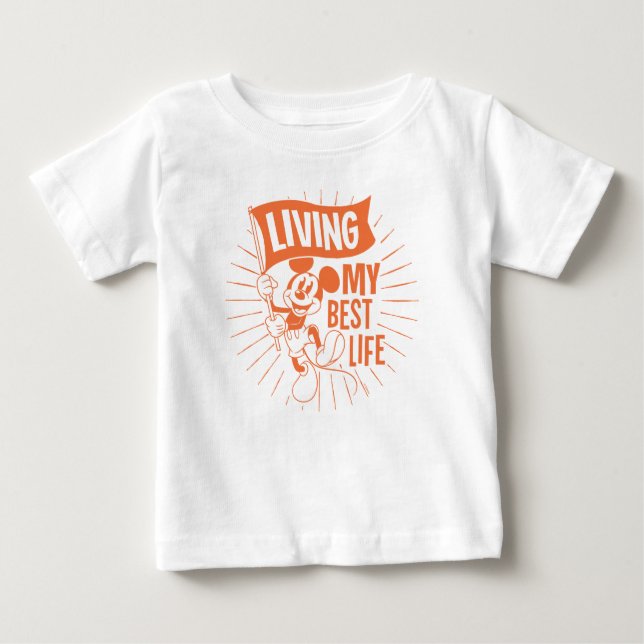 Mickey Mouse | My Best Life Baby T-Shirt (Front)