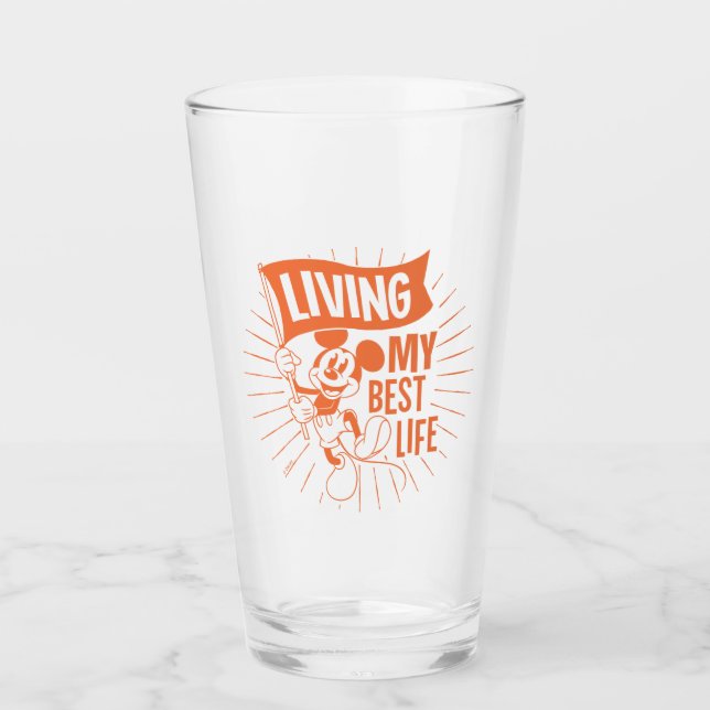 Mickey Mouse | My Best Life Glass (Front)