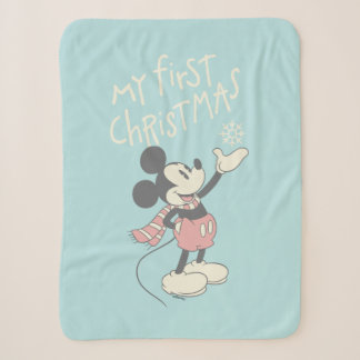 Mickey Mouse | My First Christmas Sherpa Blanket