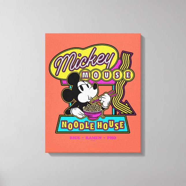 Mickey Mouse Noodle House Sign (Front)