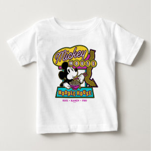 Mickey Mouse Noodle House Sign Baby T-Shirt