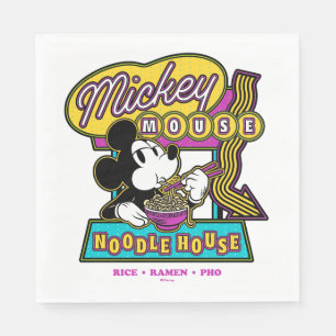 Mickey Mouse Noodle House Sign Napkins