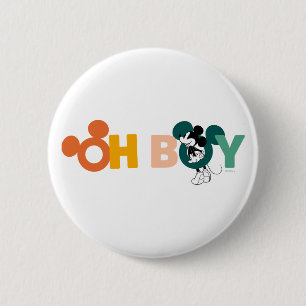 Mickey Mouse   Oh Boy Button