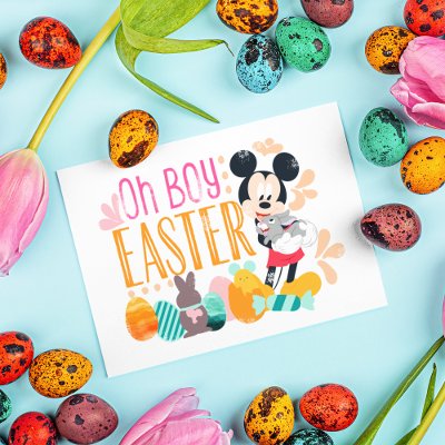 Mickey Mouse | Oh Boy, Easter Card