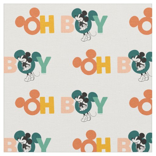 Mickey Mouse | Oh Boy Fabric