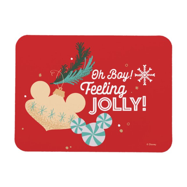 Mickey Mouse | Oh Boy! Feeling Jolly! Magnet (Horizontal)