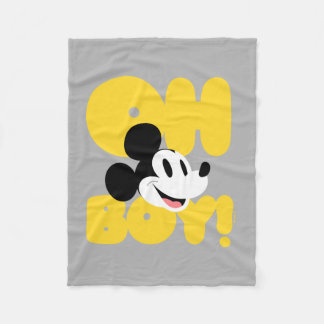 Mickey Mouse | Oh Boy! Fleece Blanket
