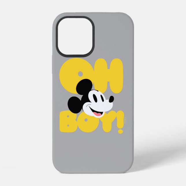 Mickey Mouse | Oh Boy! Iphone Case (Back)