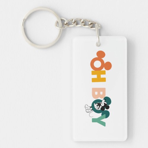 Mickey Mouse  Oh Boy Keychain