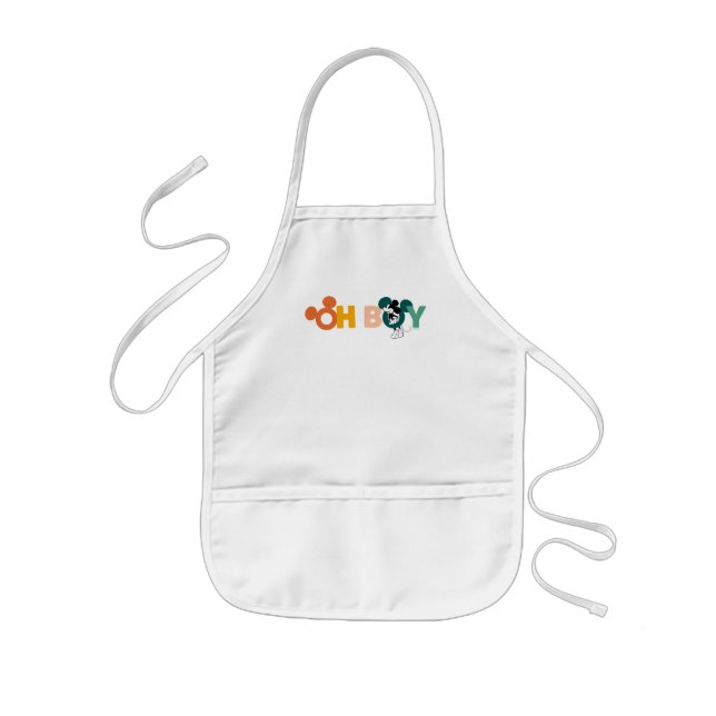 Mickey Mouse | Oh Boy Kids' Apron (Front)