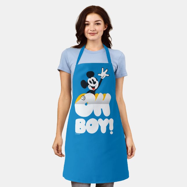Mickey Mouse Oh Boy! Peel Away Apron (Worn)