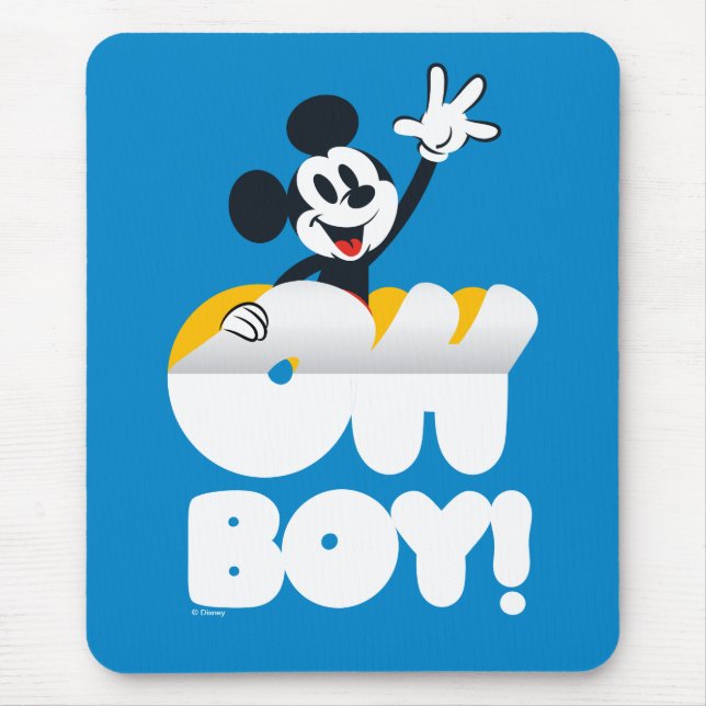 Mickey Mouse Oh Boy! Peel Away Mouse Pad (Front)
