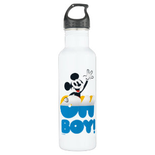 Mickey Mouse Oh Boy! Peel Away Stainless Steel Water Bottle