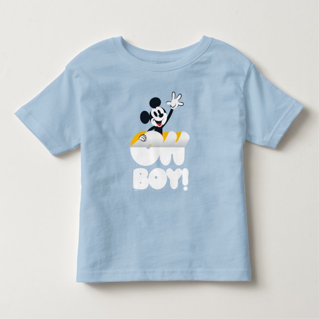 Mickey Mouse Oh Boy! Peel Away Toddler T-shirt (Front)