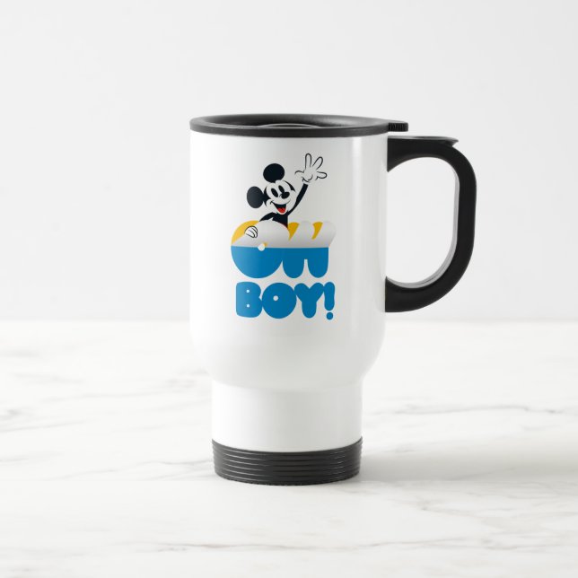 Mickey Mouse Oh Boy! Peel Away Travel Mug (Right)