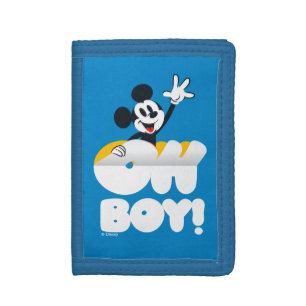Mickey Mouse Oh Boy! Peel Away Tri-fold Wallet