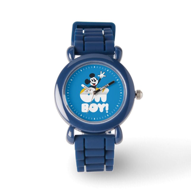 Mickey Mouse Oh Boy! Peel Away Watch (Front)