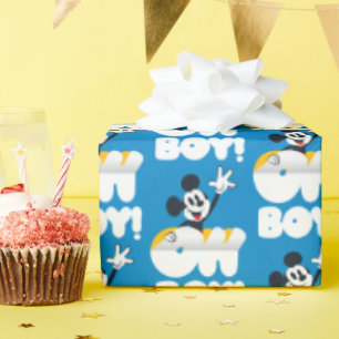 Mickey Mouse Oh Boy! Peel Away Wrapping Paper