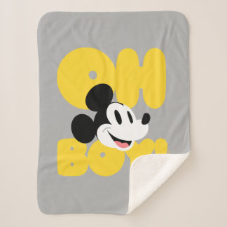 Mickey Mouse | Oh Boy! Sherpa Blanket