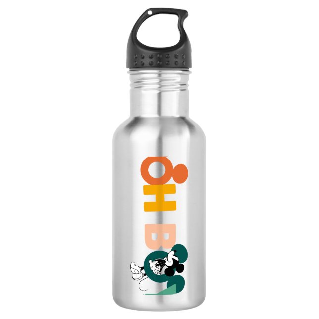 Mickey Mouse | Oh Boy Stainless Steel Water Bottle (Front)