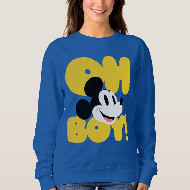 Mickey Mouse | Oh Boy! Sweatshirt (Front)
