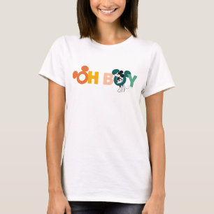 Mickey Mouse   Oh Boy T-Shirt