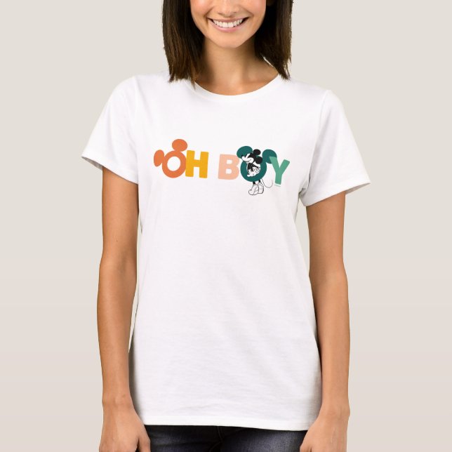 Mickey Mouse | Oh Boy T-Shirt (Front)
