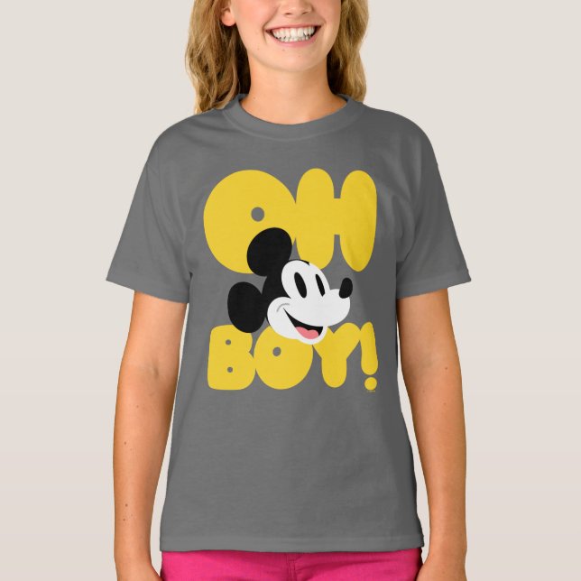 Mickey Mouse | Oh Boy! T-Shirt (Front)