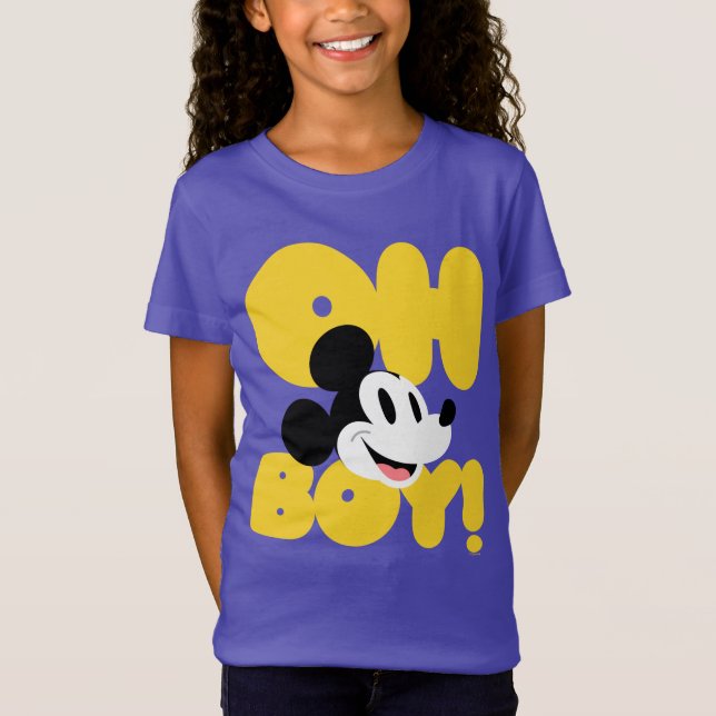 Mickey Mouse | Oh Boy! T-Shirt (Front)