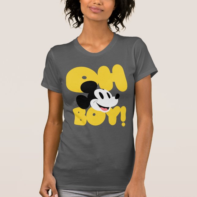Mickey Mouse | Oh Boy! T-Shirt (Front)