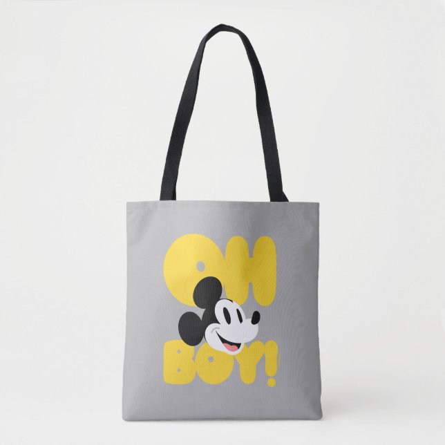 Mickey Mouse | Oh Boy! Tote Bag (Front)