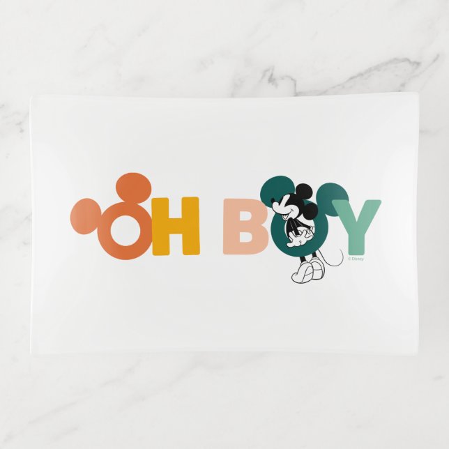 Mickey Mouse | Oh Boy Trinket Tray (Front)