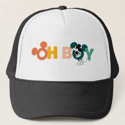 Mickey Mouse  Oh Boy Trucker Hat