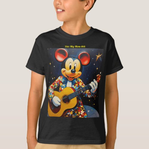 Mickey Mouse on T_Shirt _ Classic Disney Style