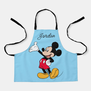 Mickey Mouse Open Hand Gesture Apron