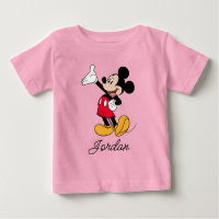 Mickey Mouse Open Hand Gesture