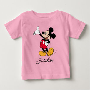 Mickey Mouse Open Hand Gesture Baby T-Shirt