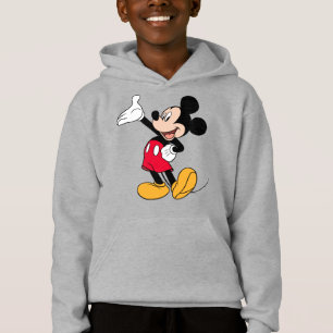 Mickey Mouse Open Hand Gesture Hoodie