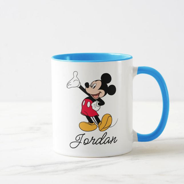 Mickey Mouse Open Hand Gesture Mug (Right)
