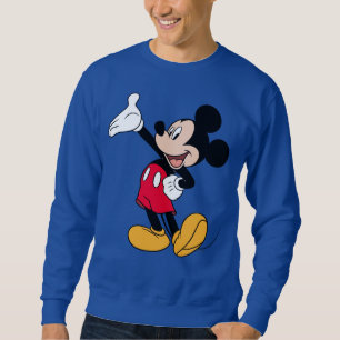 Mickey Mouse Open Hand Gesture Sweatshirt