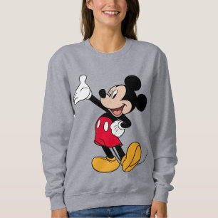 Mickey Mouse Open Hand Gesture Sweatshirt