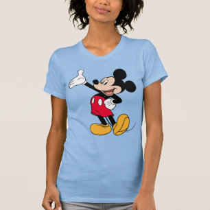 Mickey Mouse Open Hand Gesture T-Shirt