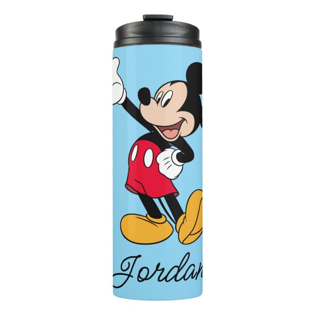 Mickey Mouse Open Hand Gesture Thermal Tumbler (Front)