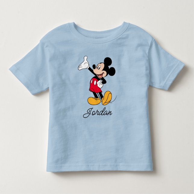 Mickey Mouse Open Hand Gesture Toddler T-shirt (Front)