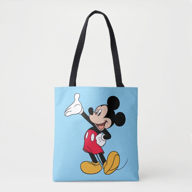 Mickey Mouse Open Hand Gesture Tote Bag (Front)