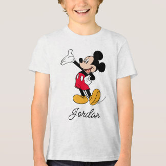 Mickey Mouse Open Hand Gesture Tri-Blend Shirt