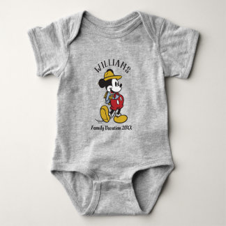 Mickey Mouse| Outdoor Mickey Baby Bodysuit