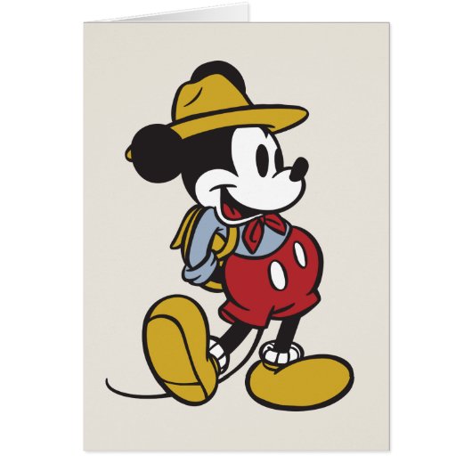 Mickey Mouse| Outdoor Mickey Cards (Front)